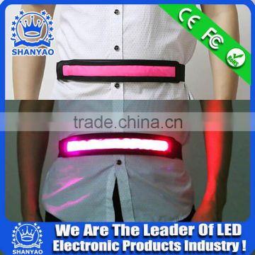 2015 Hot Selling LED Sports Waist Strap