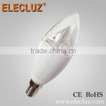 CE RoHS certificate 5W led candle light LEV2205A/LEV1205A/(120V/220V)