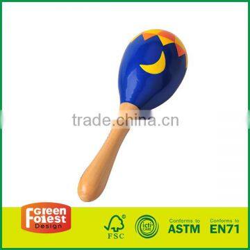 Wooden Kids Colourful Wooden Maracas