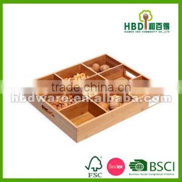 Kitchen food organizer tray