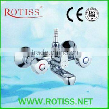 RTS8820-3 Doubel handle bath &shower tap in bathroom