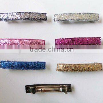 fashion glitter barrettes