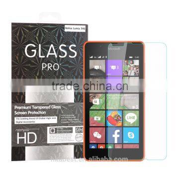 For Nokia Lumia 540 Tempered glass screen protector, temper glass protectors for Nokia mobile phone protective display cover