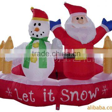 Inflatable Christmas decoration