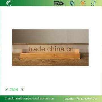 TR001 Bamboo Home Basics Serving Tray With Handle photo-2