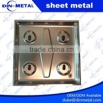 OEM custom thin stainless steel metal sheet fabrication service