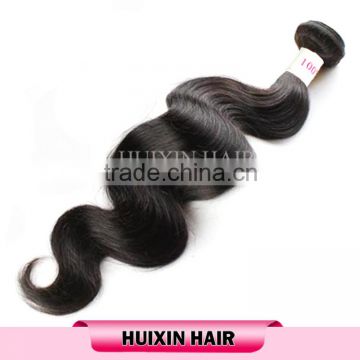 100 human hair, top russian virgin hair body wave, no tangle no shedding human hair weaving