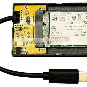 OEM Brand Usb Type c Usb Type c Msata Ssd Enclosure photo-3