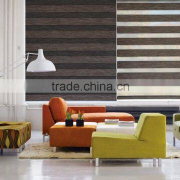 zebra roller shade dual sheer curtain