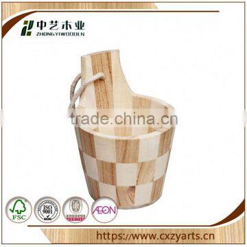 Good quality and new style Accept OEM rustic hinging high quality wooden beer barrel