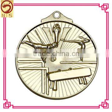 custom wholesale gold gymnastic medal