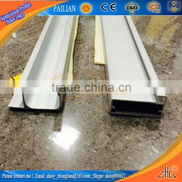 6063 aluminium extrusion profile , OEM aluminium extrushion section for cabinet door