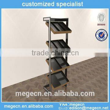 show beauty accessories wooden display rack