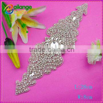 2016 Embroidered accessories Wholesale crystal rhinestone appliques