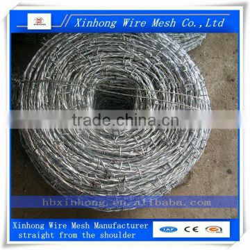 galvanized barbed iron wire