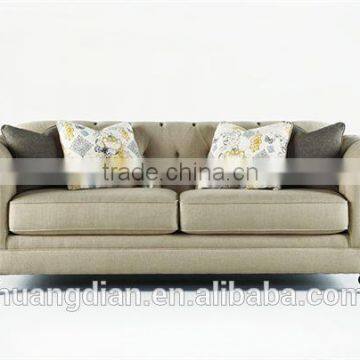 Foshan custom made funiture tufted backrest sofa and sofa bed for living room