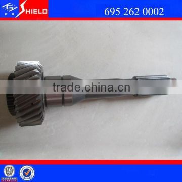 Bus 6 Speed Transmission Maintance Spare Parts Input Shaft 695 262 0002