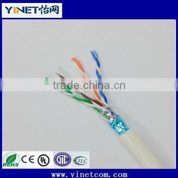 High quality shielded Cat5e STP/FTP Lan Network Cable with CE,Rohs,TLC certified