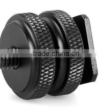 Custom double threaded camera screw