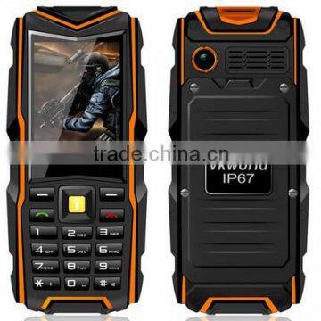 VKWORLD STONE V3 5200mAh Spreadtrum 6531CA 2.4 Inch Screen IP67 Waterproof Dustproof Dropproof Mobile Phone