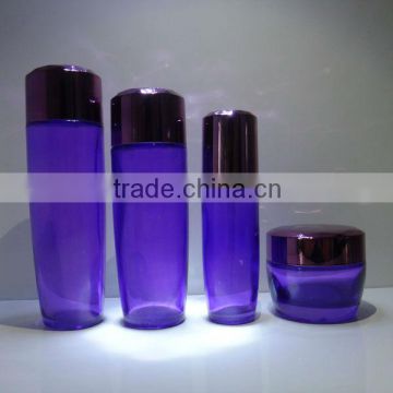 blueness cosmetic lotion bottles