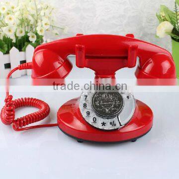 China Antique Phone Home Decorative Corded Telephone For Sale