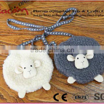 Hot Design Customize Cheap Cute Mobile Phone Plush Bag photo-6