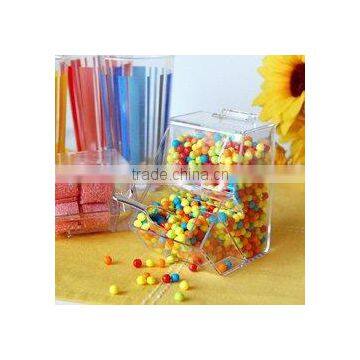 Clear Acrylic Candy Dispensers With Scoop