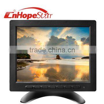 4:3 1024*768 8inch wall mount desktop mini industrial monitor