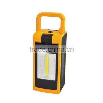 2016 New Magentic 3W COB Working Light With Internal Hanging Hook Flashlight Lamp Wheel