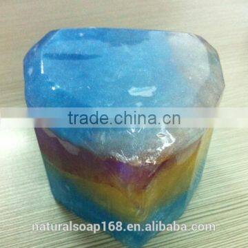 Natural beauty rock stone soap, aquamarine rock soap