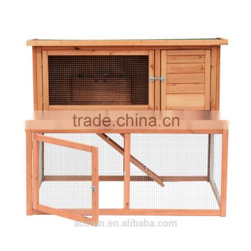 Pawhut Rabbit Chicken Hutch Coop Cage Backyard Outdoor Garden Large