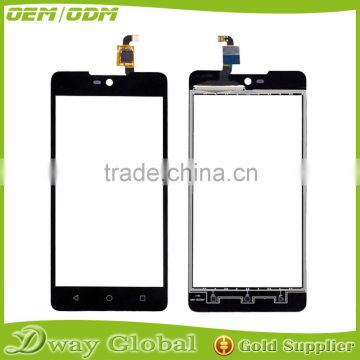 Good Sevice Touch Panel With Glass Sensor For Wiko Rainbow lite 4G Touch Screen Digitizer Replacement Parts