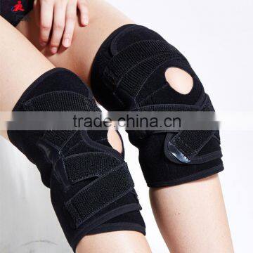 bodybuilding compression knee sleeve Adjustable knee support open patella knee brace