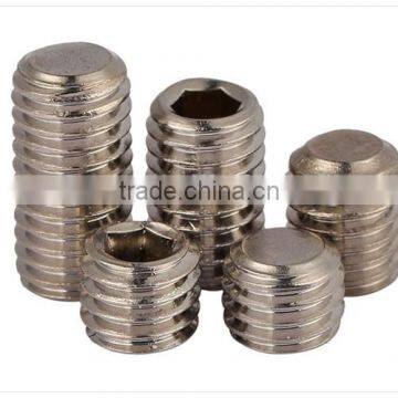 304 stainless set screw/304 stainless steel set screw/a2 70 set screw