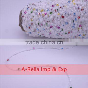 Fancy Yarn With the Beads and the Sequin New Style photo-4