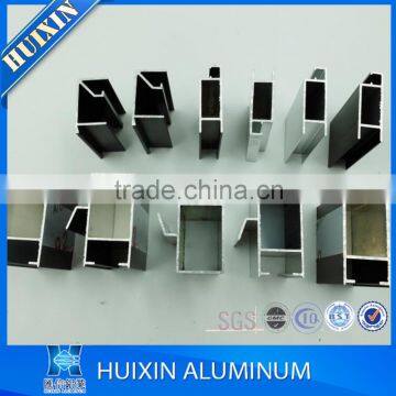 Tanzania market 6063 alloy extruded aluminum window frame profile