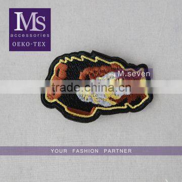 promotional news design mini patch trim cheap design trim embroidery trim 6*9cm polyester patch