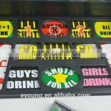 Funny Chips Shooting Table Drinking Game With 6 Shotglasses photo-2