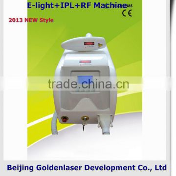 www.golden-laser.org/2013 New style E-light+IPL+RF machine bust firming machine