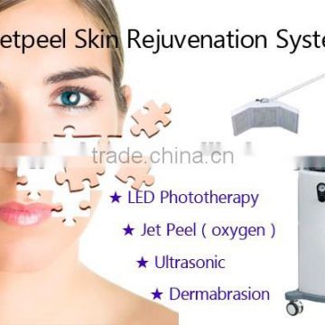 Oxygen Jet Facial Machine Professional Lumsail Water Oxygen Jet Peel Oxygenated Water Facial Skin Scrubber Treatment Machine Machine Machine For Skin Rejuvenation Improve Skin Texture