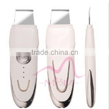 Handy Rechargeable Facial Deep Peeling Ultra sonic Skin Scrubber