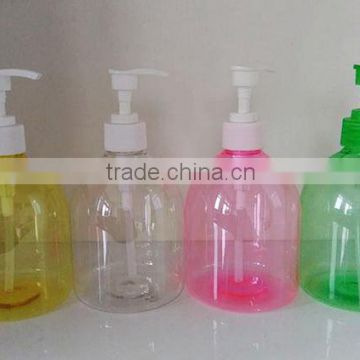 empty hand wash body wash plastic bottles