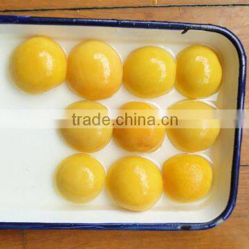 Hot sale canned yellow peach halves in syrup