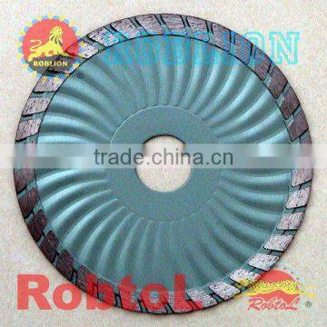(STAP.2) Waved Turbo Small Diamond Blade for Fast Cutting Granite-sunny