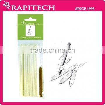 6 Inch White Plant Label With Pencil Nursey Gardening Plastic Label photo-2