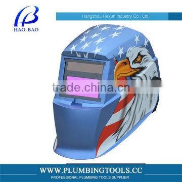 2014 Hot sale HX-TN13 full face welding mask CE china manufacturer solar helmet