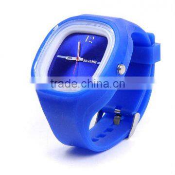 Silicone Square Watches Top Brand