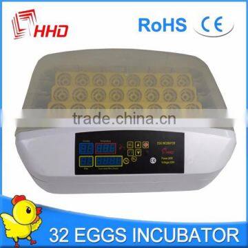 China HHD Brand automatic small size chicken egg incubator egg hatching machine