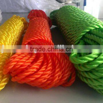 Superior Strong Twisted Colored Fishing PE Rope